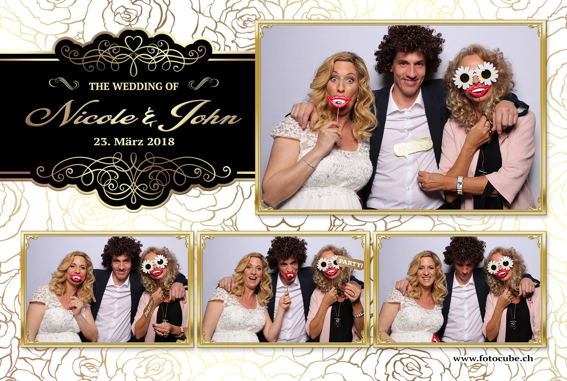 Fotobox.ch - Hochzeit - Wedding - Nicole und John